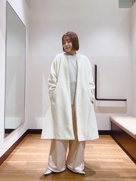 fujimonさん（レディース・159cm）の冬コーディネート