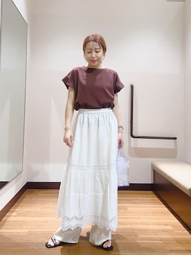 fujimonさん(レディース・159cm)の夏コーディネート