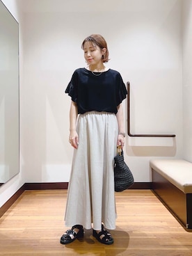 fujimonさん(レディース・159cm)の夏コーディネート