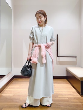 「ITEMS URBANRESEARCH（アイテムズ アーバンリサーチ）のアイテム」を使った、fujimonさん（レディース・159cm）の春コーディネート