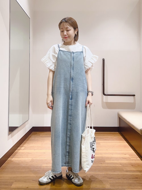 セール】デニムキャミワンピース（ワンピース）｜ITEMS URBANRESEARCH