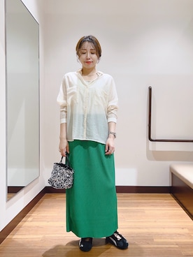 fujimonさん（骨格ナチュラル・レディース・159cm・30代）の夏コーディネート
