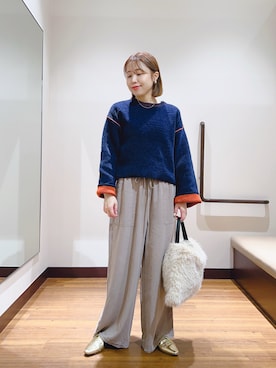 fujimonさん（レディース・159cm）の秋コーディネート