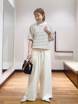 fujimonさん（レディース・159cm）の春コーディネート