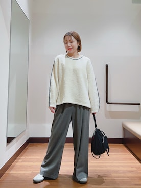 fujimonさん(レディース・159cm)の冬コーディネート