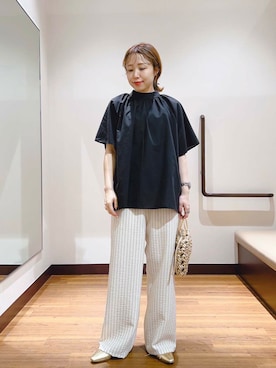 fujimonさん（レディース・159cm）の夏コーディネート