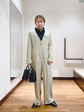 fujimonさん（レディース・159cm）の冬コーディネート