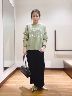 fujimonさん(レディース・159cm)の冬コーディネート