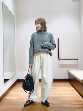 fujimonさん（レディース・159cm）の冬コーディネート