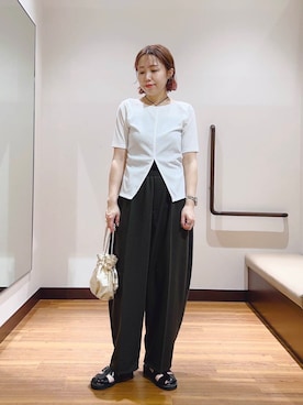 fujimonさん（レディース・159cm）の夏コーディネート