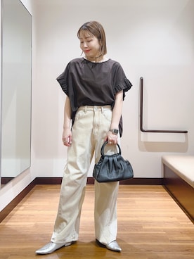 fujimonさん（レディース・159cm）の春コーディネート
