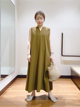 fujimonさん（骨格ナチュラル・レディース・159cm・30代）の夏コーディネート