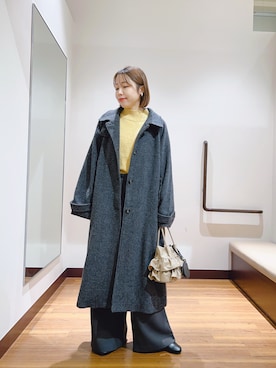 「アイテム（その他アウター）」を使った、fujimonさん（レディース・159cm・30代）の秋コーディネート