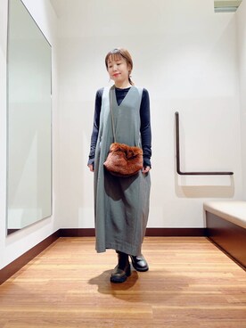 fujimonさん(レディース・159cm)の秋コーディネート