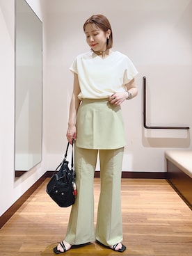 fujimonさん（レディース・159cm）の春コーディネート