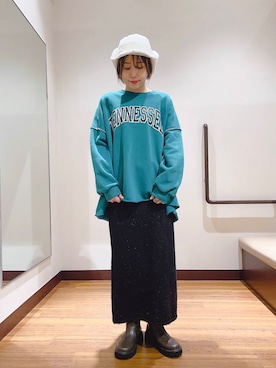 fujimonさん（レディース・159cm）の秋コーディネート