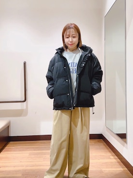 「アイテム（スウェット）」を使った、fujimonさん（レディース・159cm・30代）の秋コーディネート