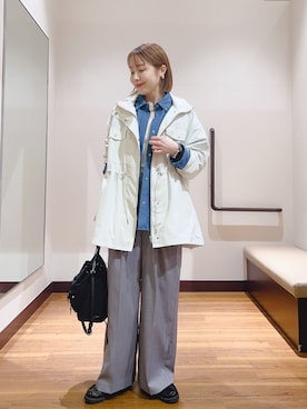 fujimonさん（レディース・159cm）の春コーディネート