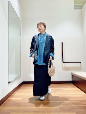 fujimonさん(レディース・159cm)の秋コーディネート