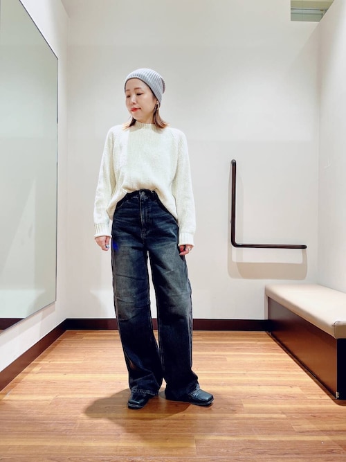 molii＊コットンニット＊S〜Mサイズ＊美品 セール】モールスパンコールニット（ニット/セーター）｜ITEMS