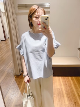 fujimonさん（レディース・159cm）の春コーディネート