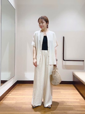 fujimonさん（レディース・159cm）の夏コーディネート