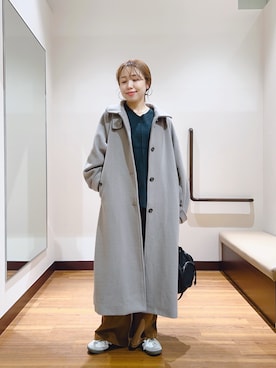 「アイテム（その他アウター）」を使った、fujimonさん（レディース・159cm・30代）の秋コーディネート