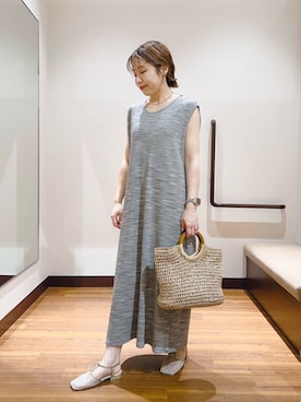 「柄物」｜fujimonさん（レディース・159cm）の夏コーディネート