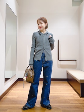 fujimonさん（レディース・159cm）の春コーディネート