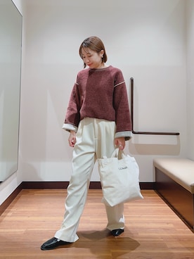 fujimonさん（レディース・159cm）の冬コーディネート