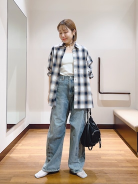 fujimonさん（レディース・159cm）の春コーディネート