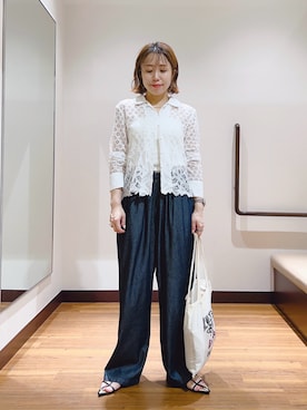 fujimonさん（レディース・159cm）の夏コーディネート