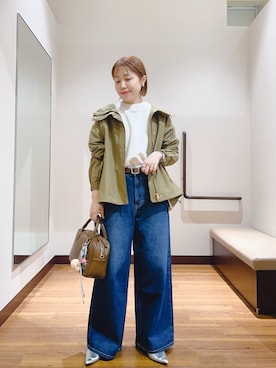fujimonさん（レディース・159cm）の春コーディネート