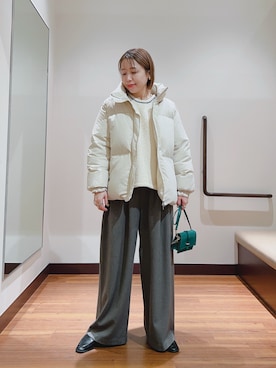 fujimonさん（レディース・159cm）の冬コーディネート