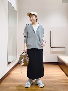 fujimonさん（レディース・159cm）の春コーディネート