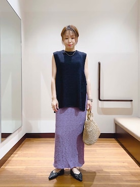 「ベストコーデ」｜fujimonさん（レディース・159cm）の夏コーディネート