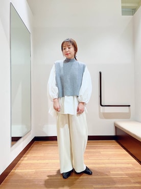 fujimonさん（レディース・159cm）の秋コーディネート