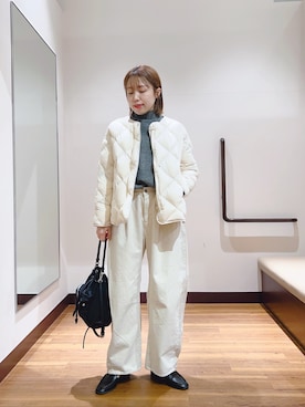 fujimonさん（レディース・159cm）の冬コーディネート