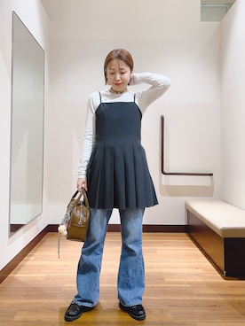 fujimonさん（レディース・159cm）の春コーディネート