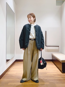 fujimonさん（レディース・159cm）の春コーディネート