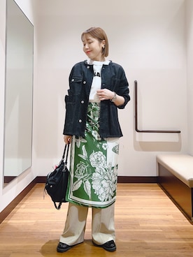 fujimonさん(レディース・159cm)の春コーディネート