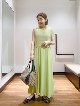 fujimonさん(レディース・159cm)の夏コーディネート