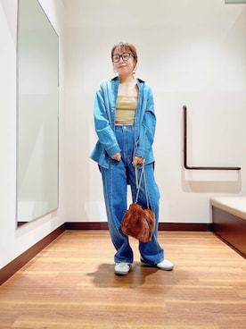 fujimonさん（レディース・159cm）の秋コーディネート