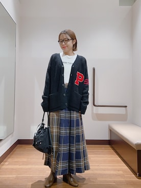 fujimonさん（レディース・159cm）の秋コーディネート