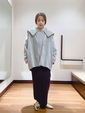 fujimonさん（レディース・159cm）の冬コーディネート