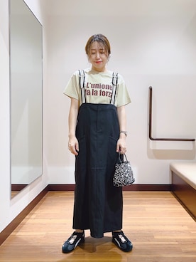 「アイテム（ワンピース）」を使った、fujimonさん（レディース・159cm・30代）の夏コーディネート