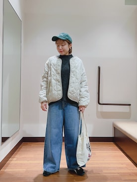 fujimonさん（レディース・159cm）の冬コーディネート