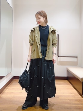 fujimonさん（レディース・159cm）の春コーディネート