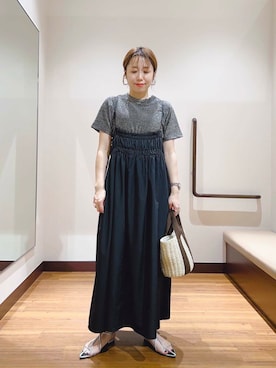 「イエベ」｜fujimonさん（レディース・159cm）の夏コーディネート