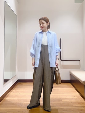 fujimonさん（レディース・159cm）の春コーディネート